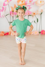Colorful Dots Twirl Shorts - Image 3