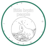 Printable Coloring Pages - The Little Brain People