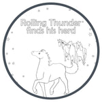 Printable Coloring Pages - Rolling Thunder Finds His Herd