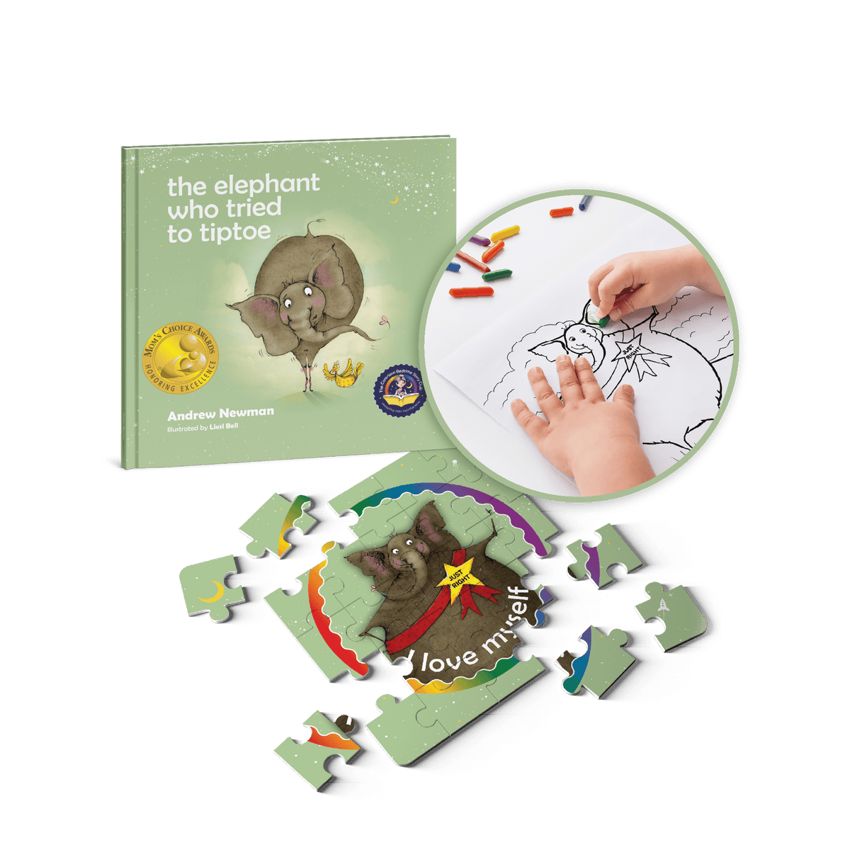 The Elephant Who Tried to Tiptoe: Reminding children to love the body they have