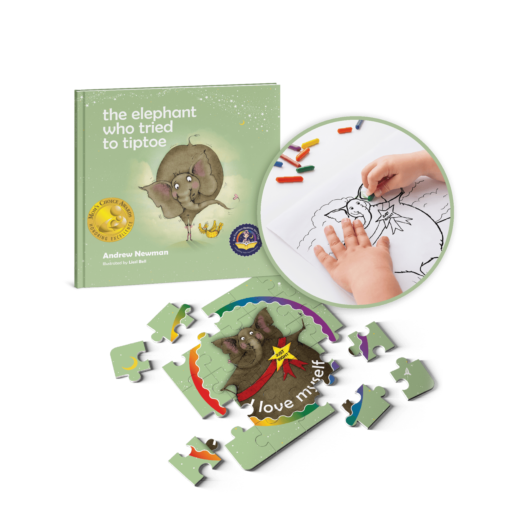 The Elephant Who Tried to Tiptoe: Reminding children to love the body they have