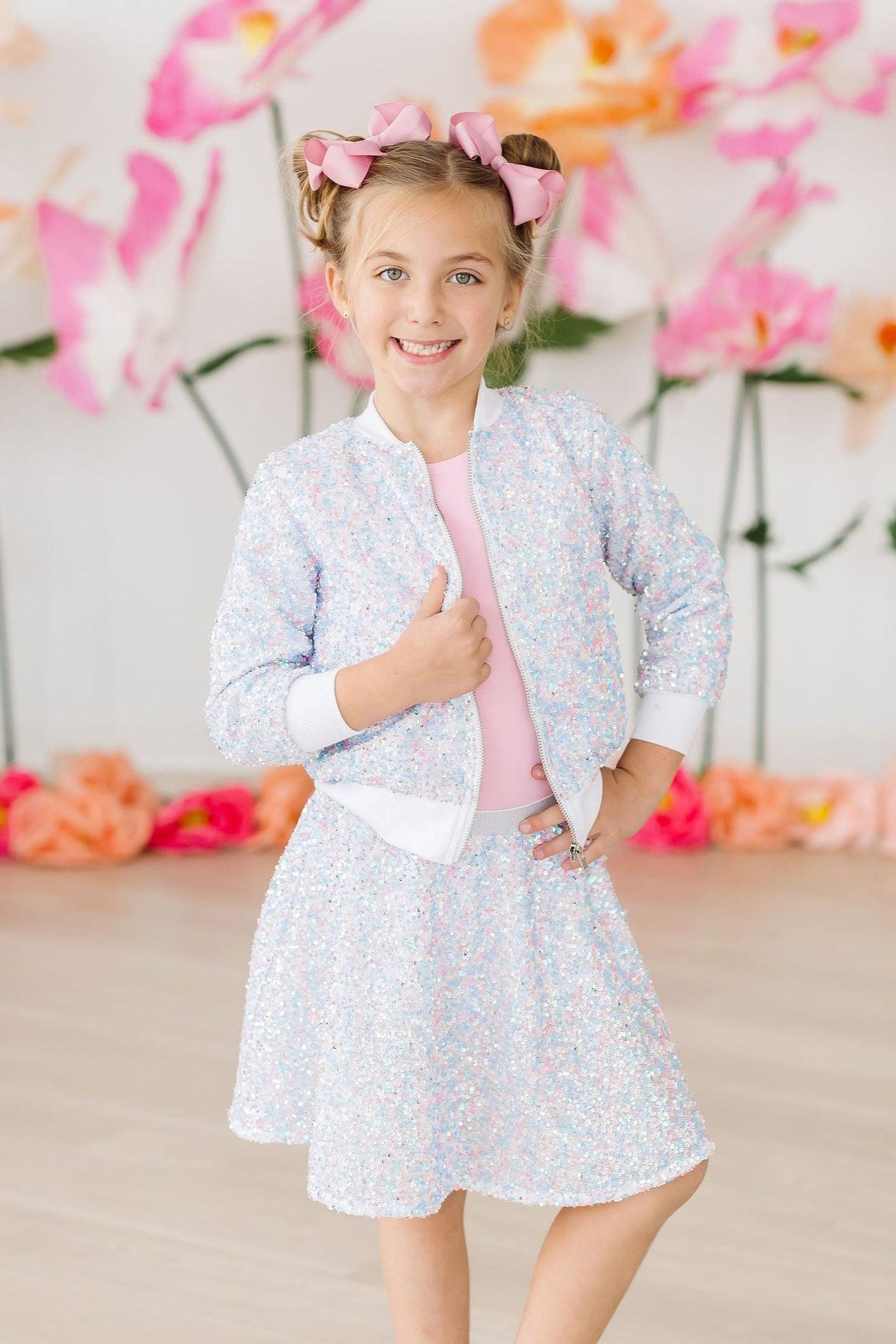 Cotton Candy Sequin Jacket - Image 2