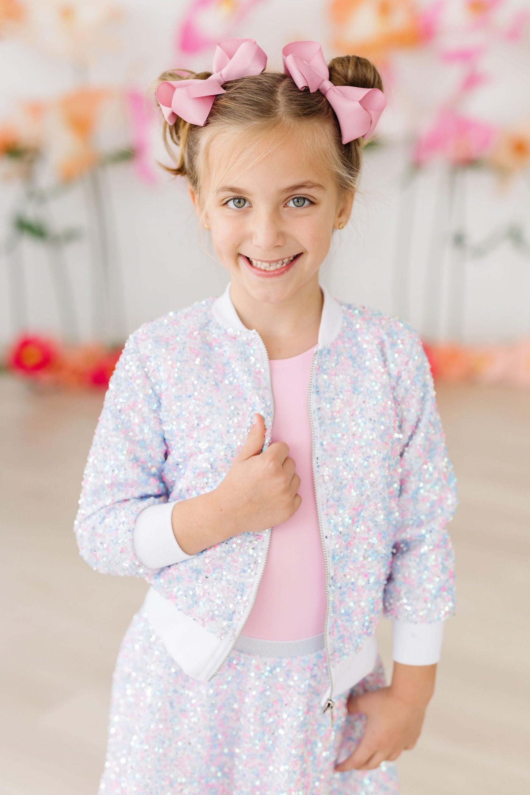 Cotton Candy Sequin Jacket - Image 3