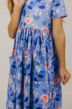 Country Blooms S/S Pocket Twirl Dress - Image 6