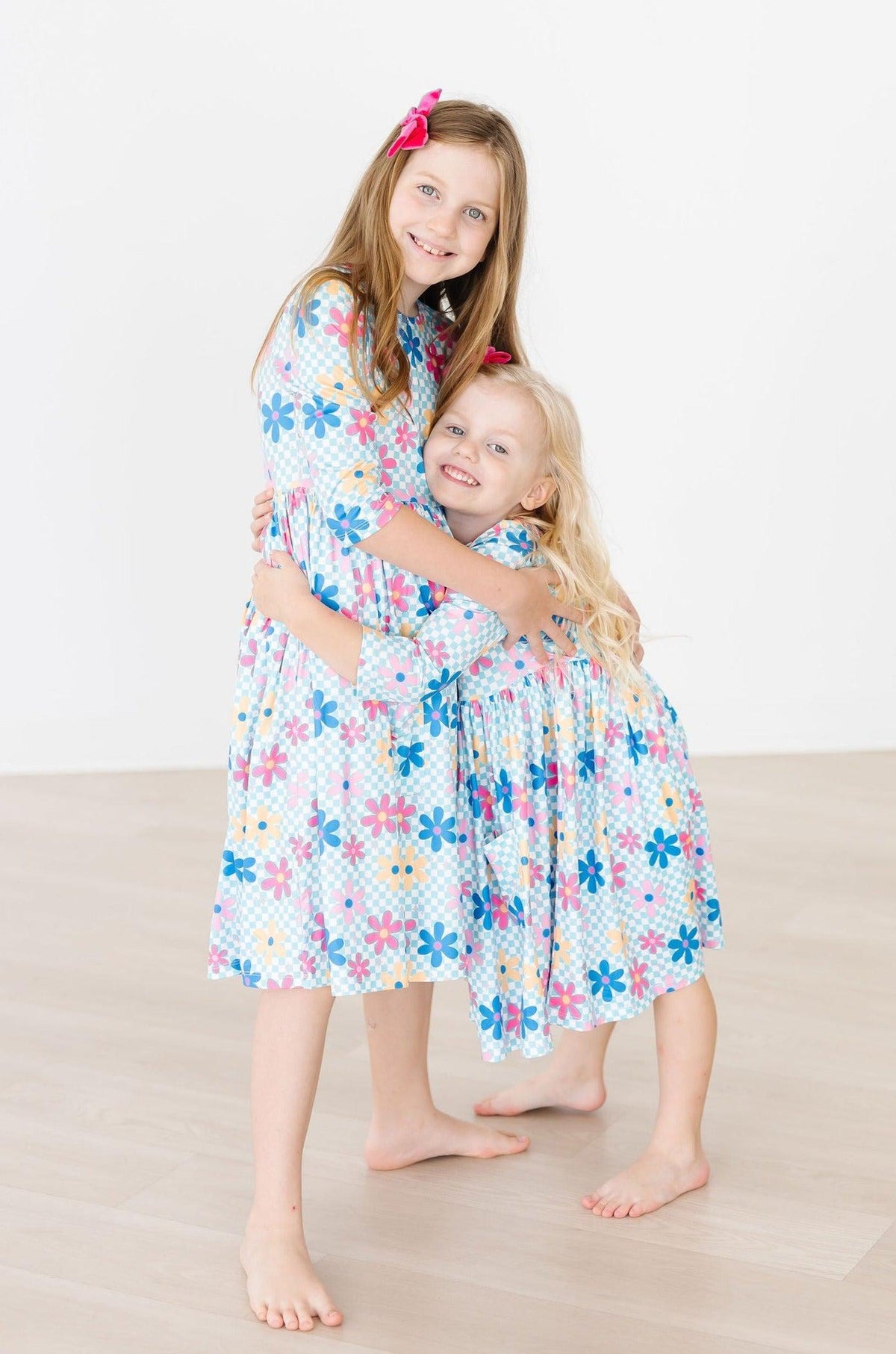 Crazy Daisy 3/4 Sleeve Pocket Twirl Dress - Image 6