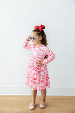 Cutie Cat L/S Pocket Twirl Dress - Image 7