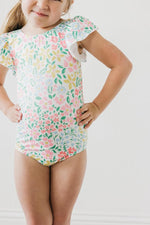 Daffodils S/S Flutter Sleeve Leotard - Image 2