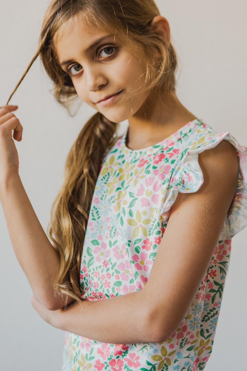 Daffodils S/S Ruffle Tee - Image 4
