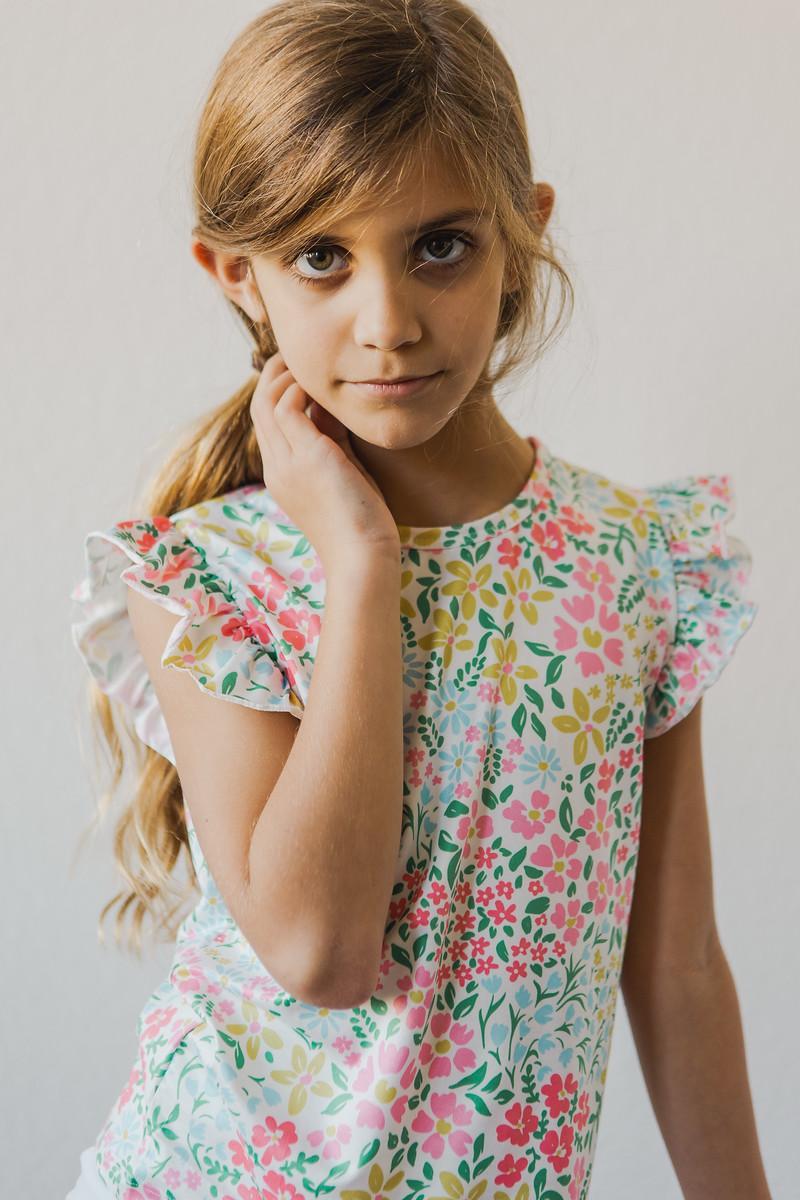 Daffodils S/S Ruffle Tee - Image 5