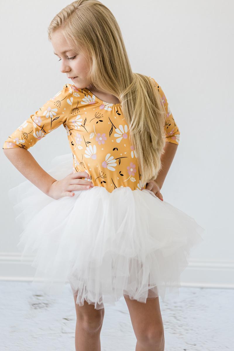 Dandelions in Fall 3/4 Tutu Leotard - Image 3