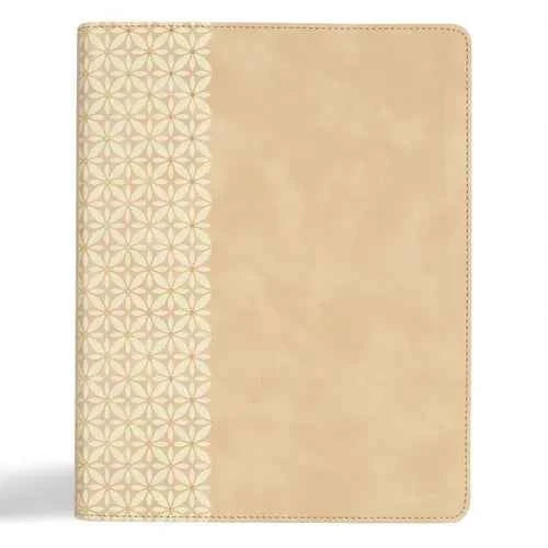 CSB Notetaking Bible, Expanded Reference Edition, Cream Suedesoft Leathertouch - Imitation Leather