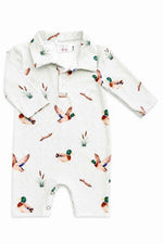 Duck Pond L/S Polo One-Piece