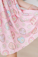 Easter Egg Hunt Flutter Sleeve Twirl Dress - Image 4
