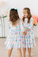 Egg-cellent 3/4 Sleeve Pocket Twirl Dress - Image 7