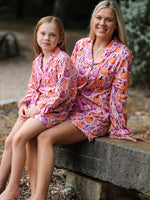 Rylee Faith Designs - Mommy & me Halloween Pumpkin Pajama Set - alternate view 2