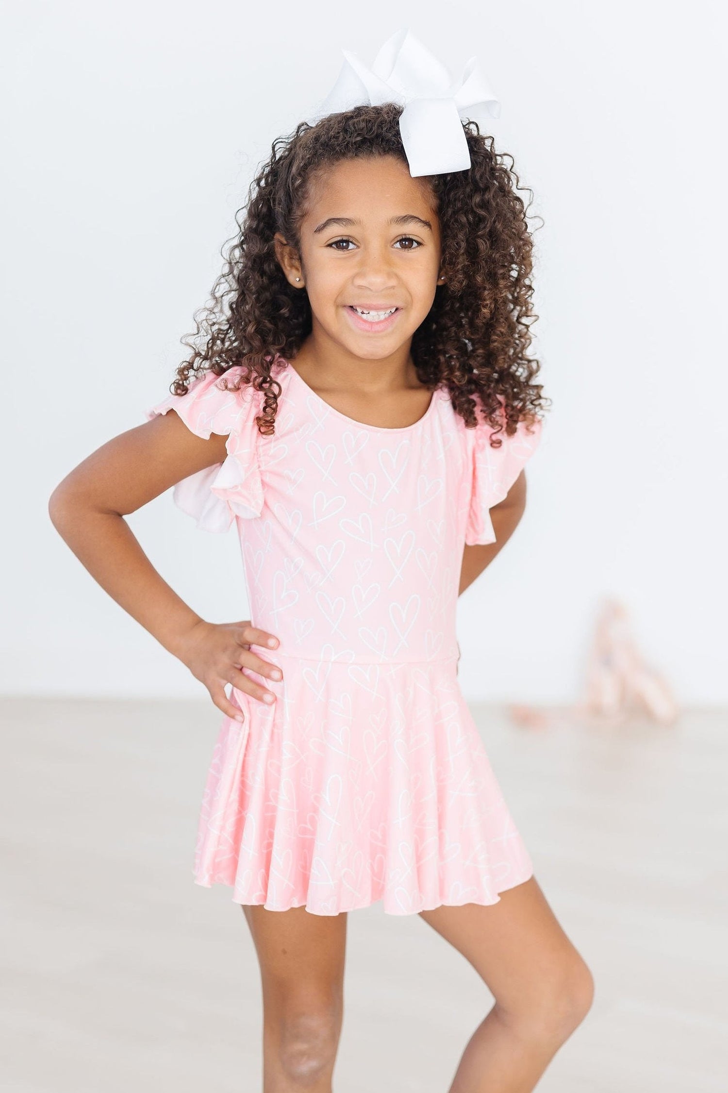 Feeling Pink S/S Twirl Leotard - Image 2