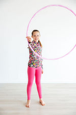 Flexible Floral Full-Zip Ruffle Active Jacket - Image 2