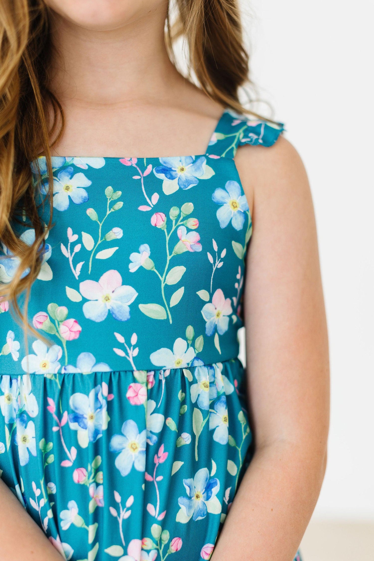 Floral Breeze Ruffle Maxi Dress - Image 2