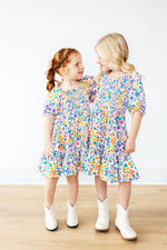 Garden Groove Smocked Ruffle Dress - Image 3