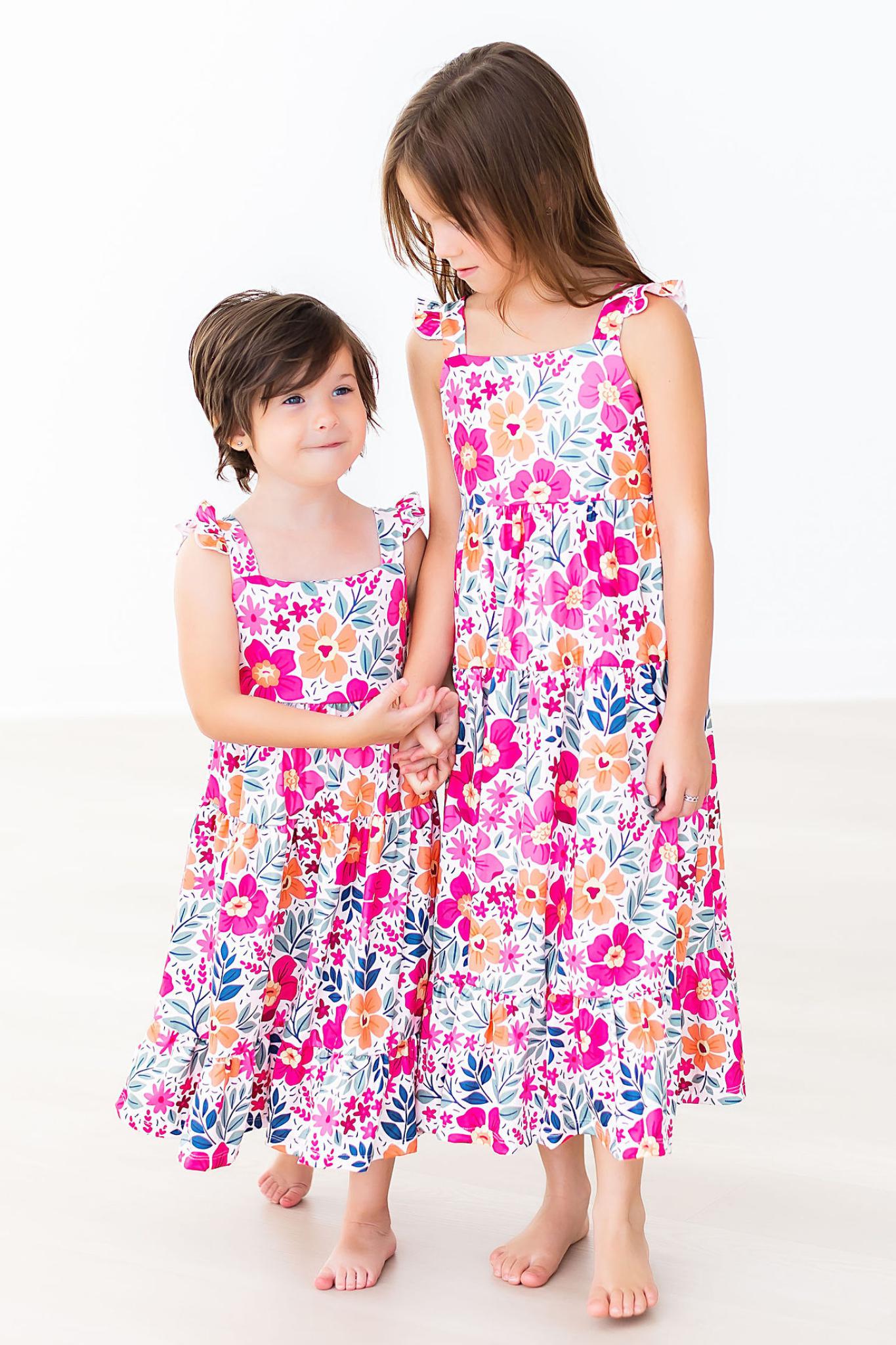 Garden Party Ruffle Maxi Dress - Image 3