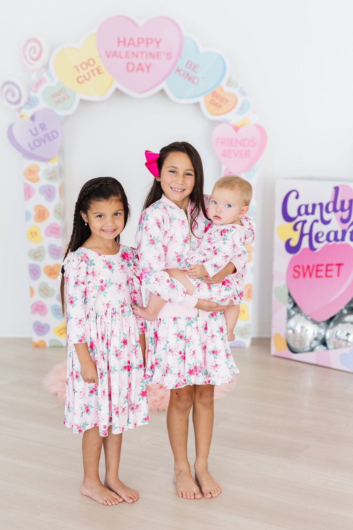 Gingham Bows Satin Jacket - Image 5