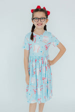 Grand Slam Glam S/S Pocket Twirl Dress - Image 3