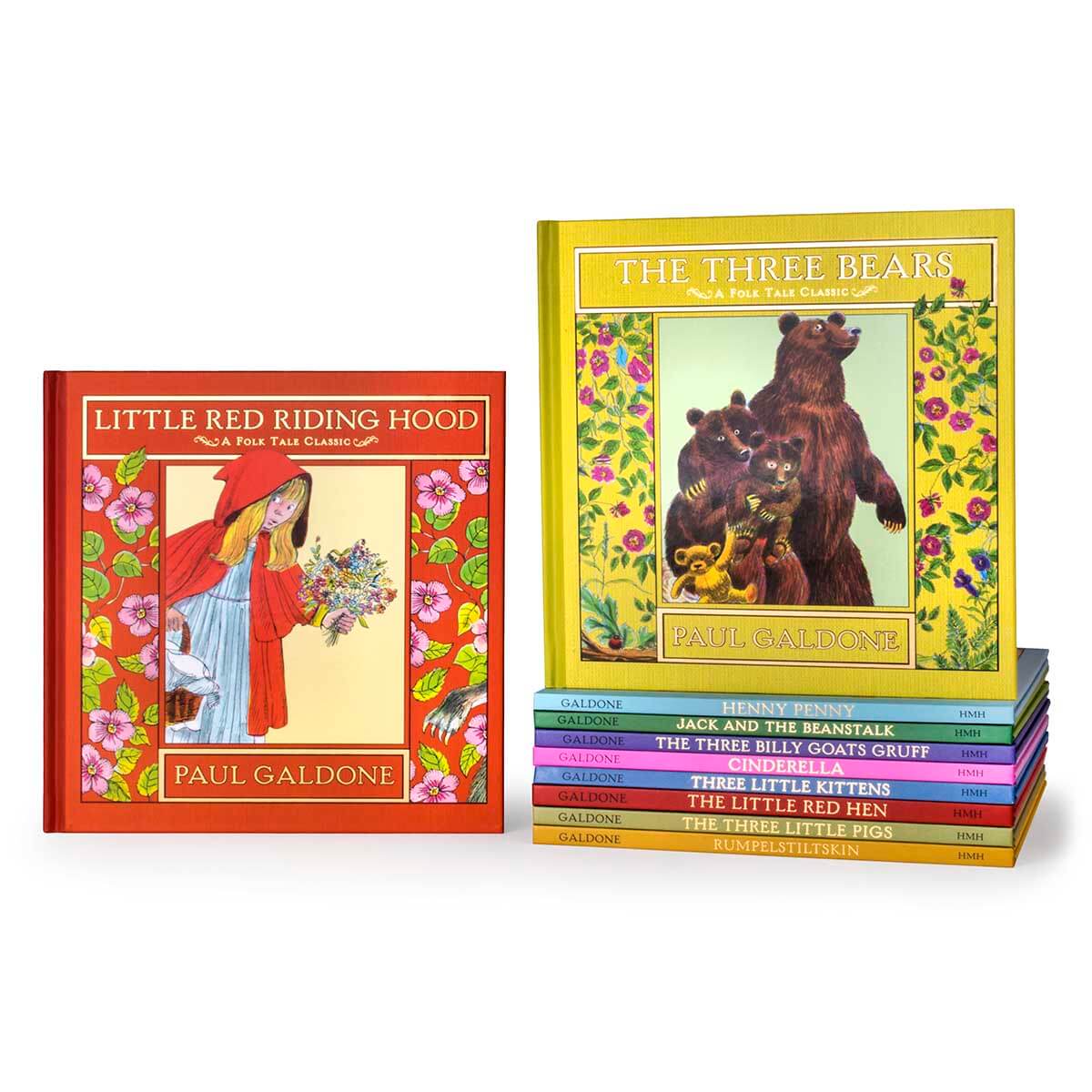 Paul Galdone Classic Childrens Books Set of 8
