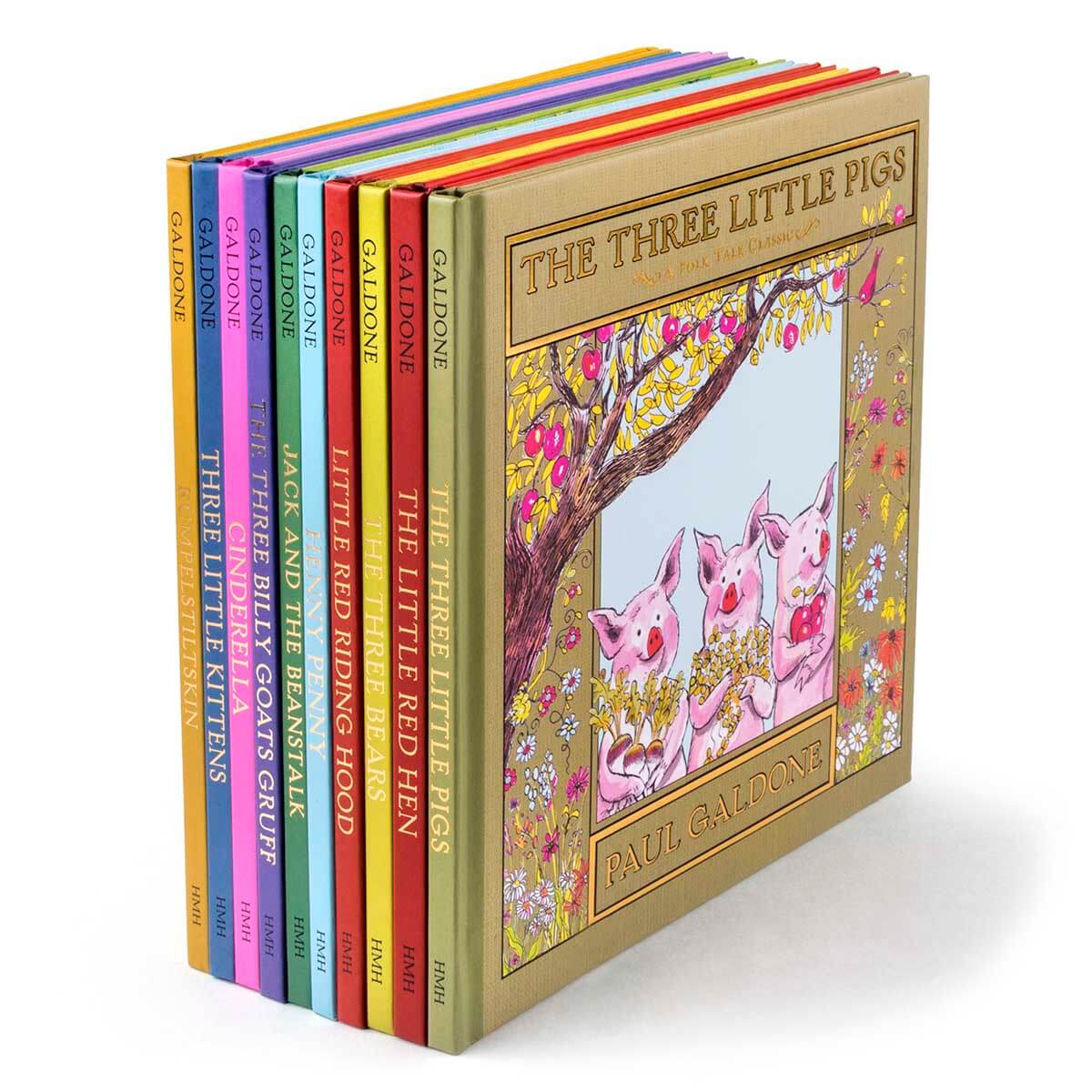 Paul Galdone Classic Childrens Books Set of 8
