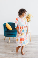 Happy Days 3/4 Pocket Twirl Dress - Image 2