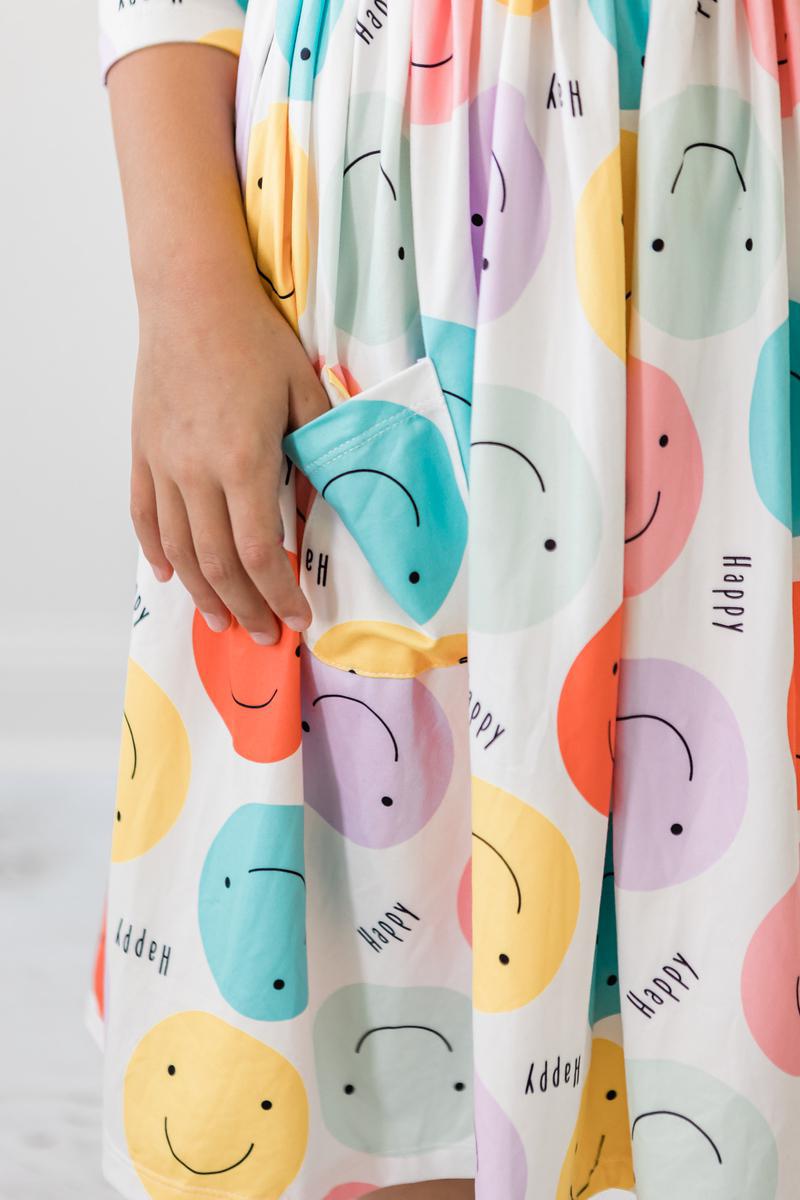 Happy Days 3/4 Pocket Twirl Dress - Image 5