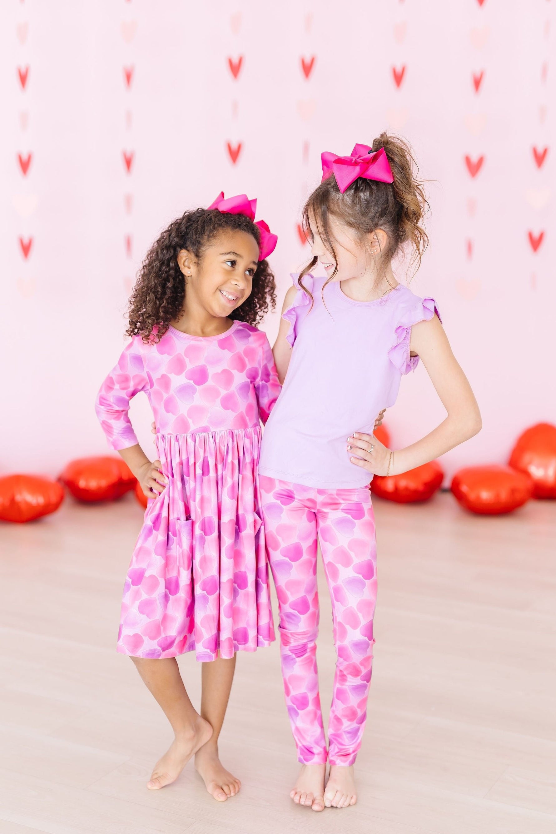 Happy Heart Day Leggings - Image 2