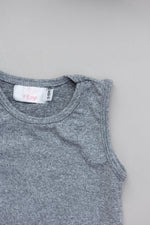 Heather Gray Tank One-Piece Jogger - Image 6