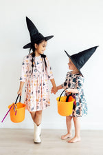 Hey Boo 3/4 Sleeve Pocket Twirl Dress - Image 3