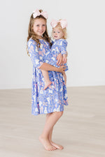 Hop, Skip & Twirl 3/4 Sleeve Twirl Bodysuit - Image 2
