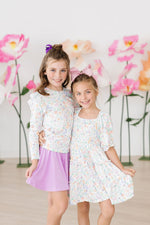 Hoppy Easter L/S Ruffle Tee - Image 3