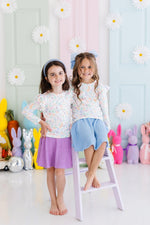 Hoppy Easter L/S Ruffle Tee