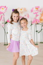 Hoppy Easter Smocked Ruffle Dress - Image 4