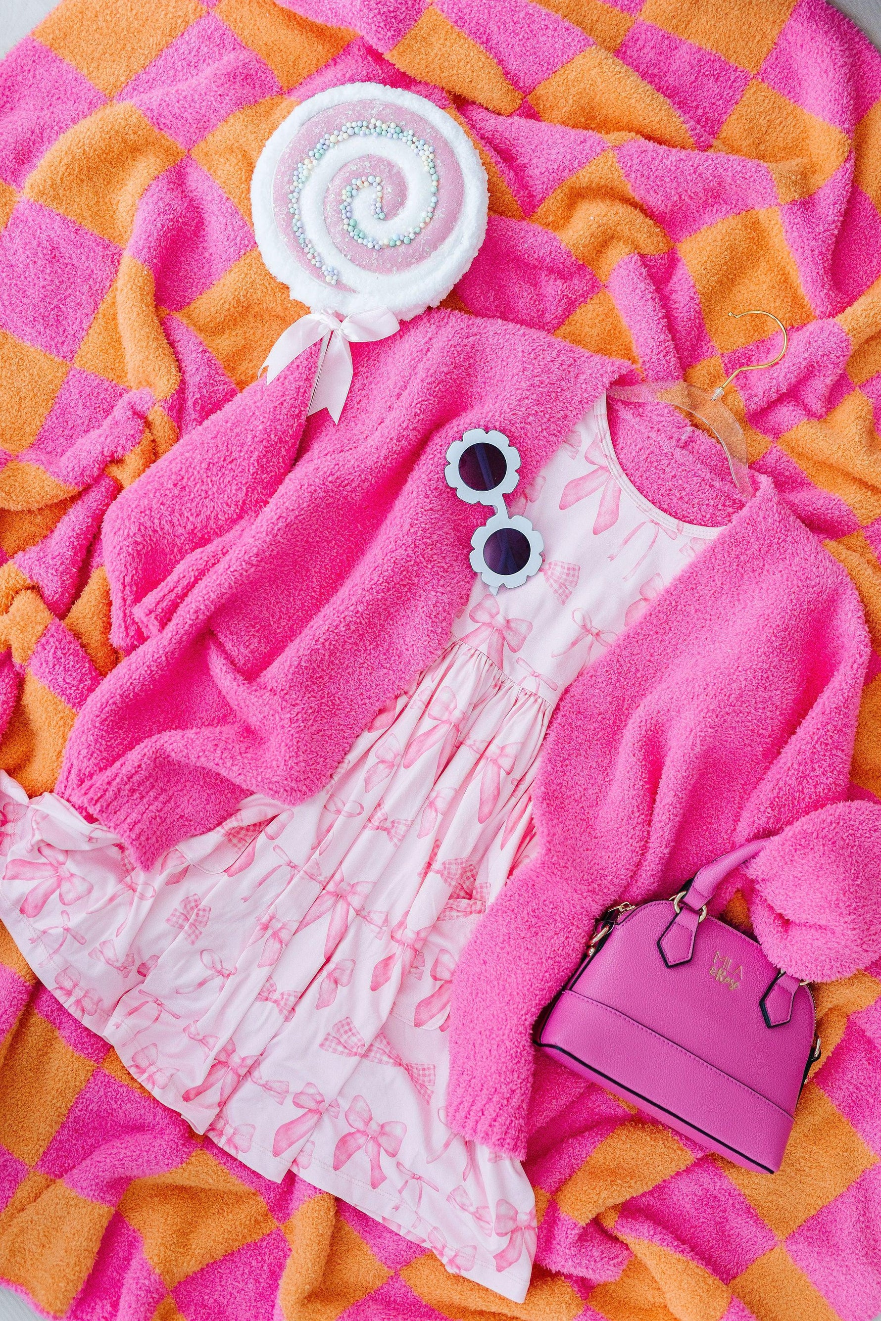 Hot Pink Girl's Crossbody Purse - Image 3