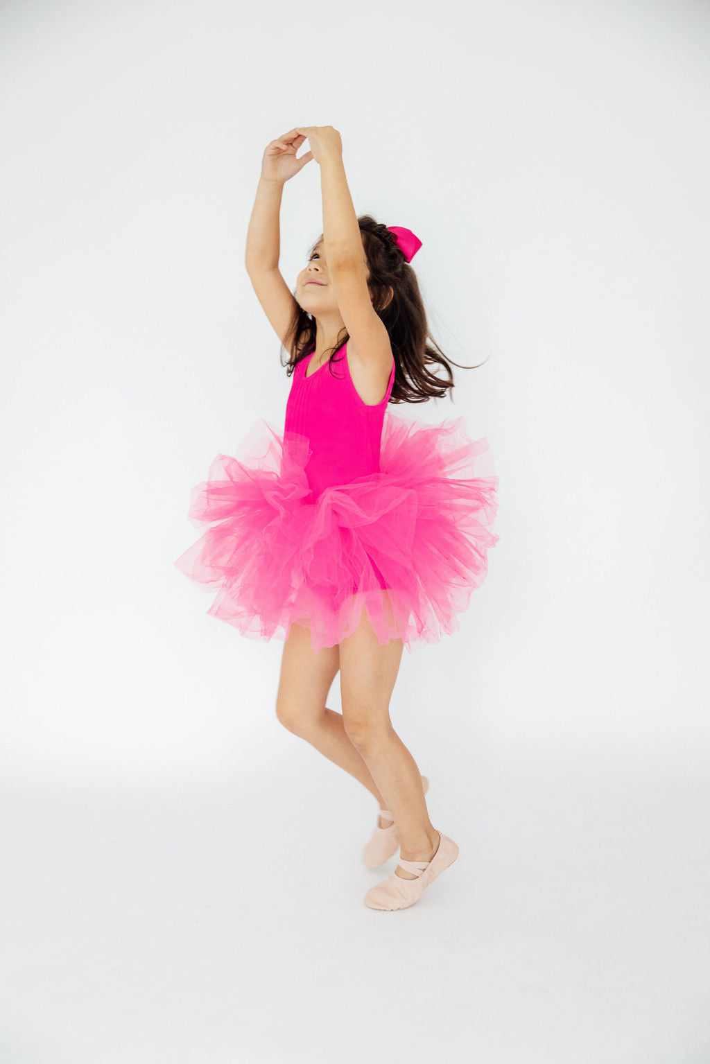 Hot Pink Tank Tutu Leotard - Image 4