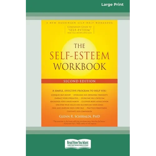 The Self-Esteem Workbook [Large Print 16 Pt Edition] - Paperback
