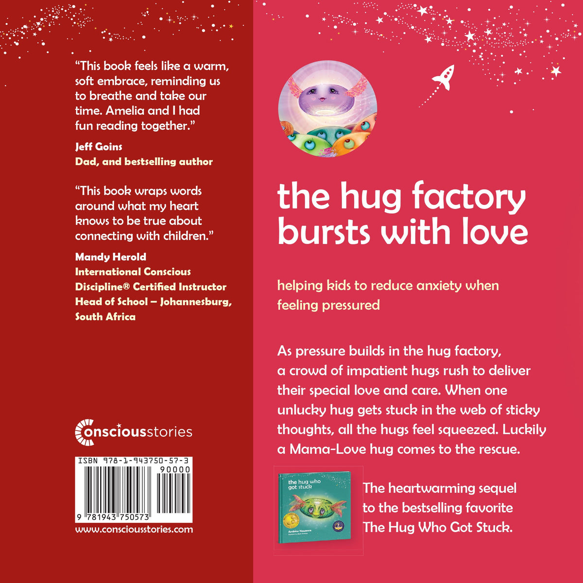 The Hug Factory Bursts with Love: Helping kids to reduce anxiety when feeling pressured.