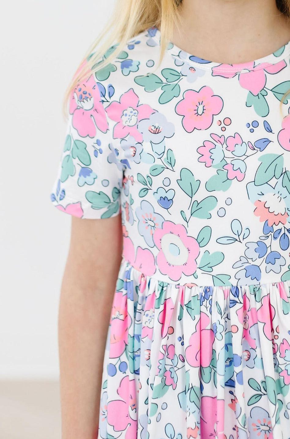Hydrangea S/S Pocket Twirl Dress - Image 2
