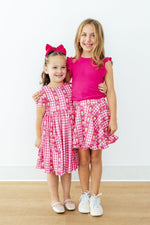 I Love You Tulip Much Ruffle Twirl Skort - Image 3
