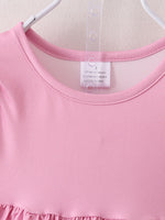 Rylee Faith Designs - Pink Girls Farm Animals Bell Bottoms outfit - alternate view 6