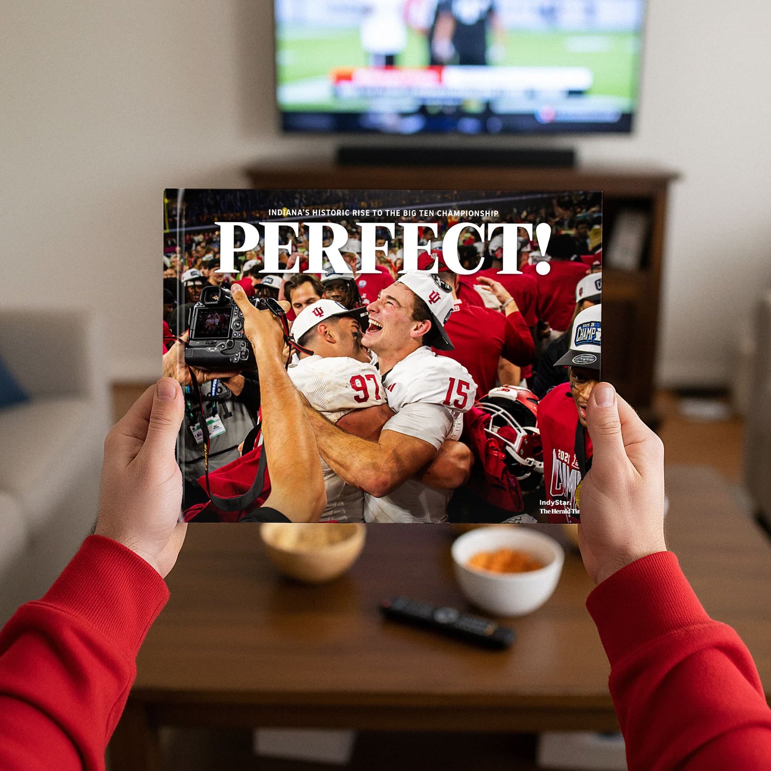 PERFECT! Indiana’s Historic Rise to the Big Ten Championship (2025-26 Season) - PREORDER ships 03/06/2026