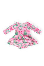 Jingle Bows L/S Twirl Bodysuit - Image 2
