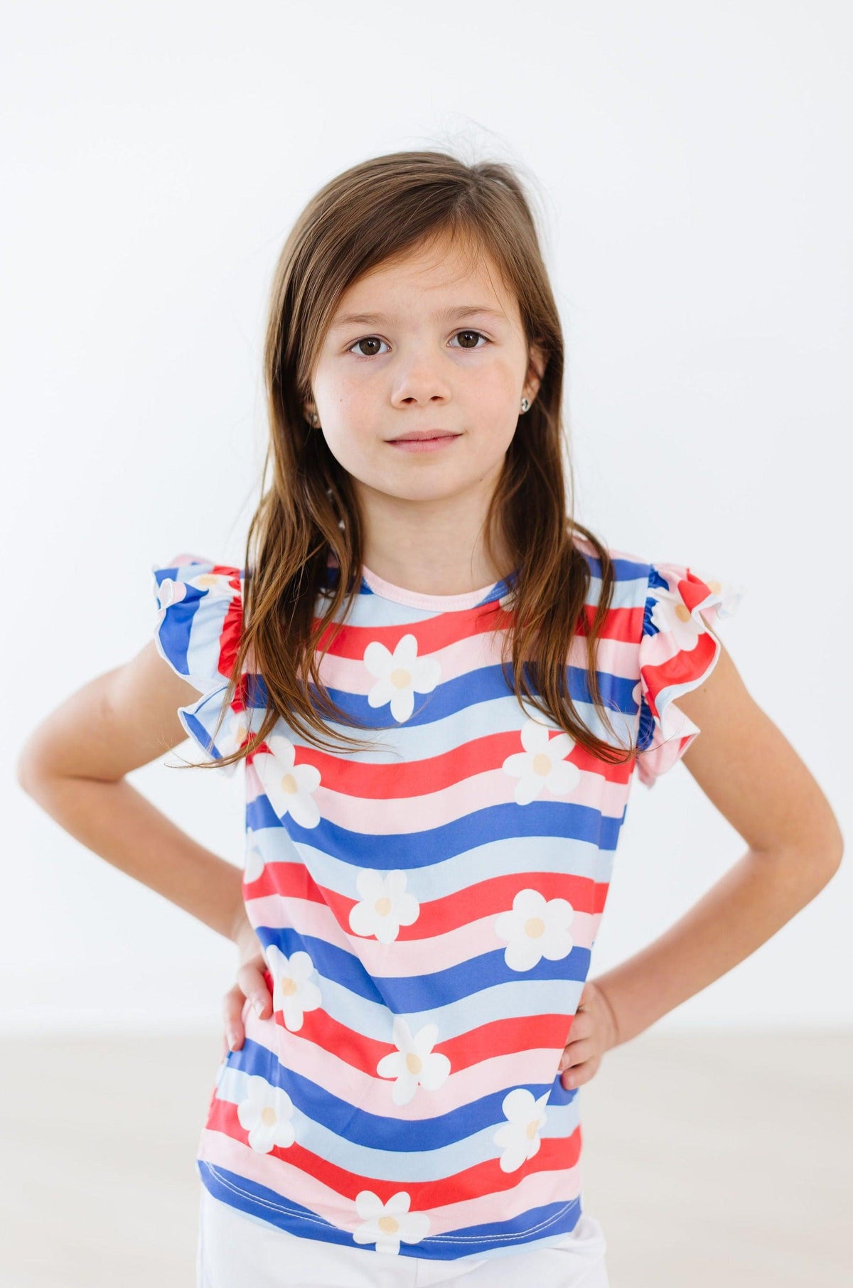 July Vibes S/S Ruffle Tee - Image 2