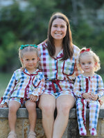 Rylee Faith Designs - Mommy and Me Fall Plaid Pajama Set - alternate view 6