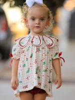 Rylee Faith Designs - Fall Gingham Baby Bloomer Set Ruffle Collar Bow