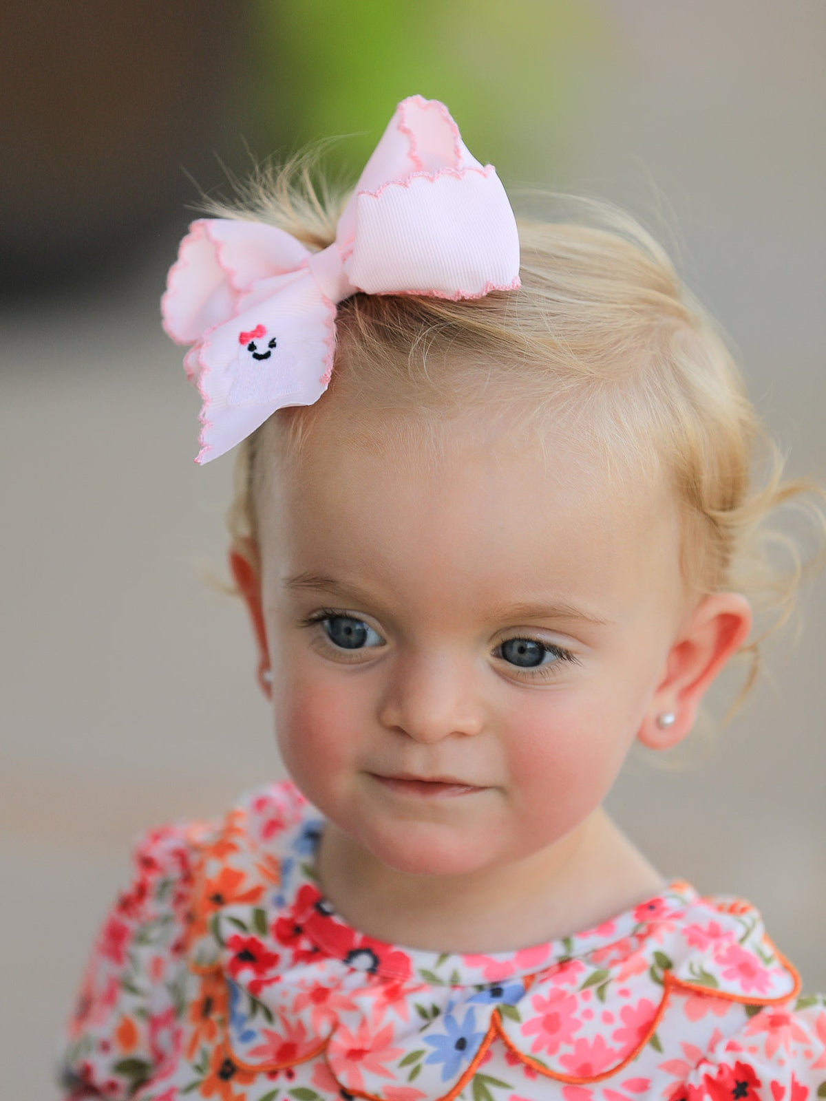 Rylee Faith Designs - Halloween Ghost Bow Hairpin 3.9 Inch - alternate view 3